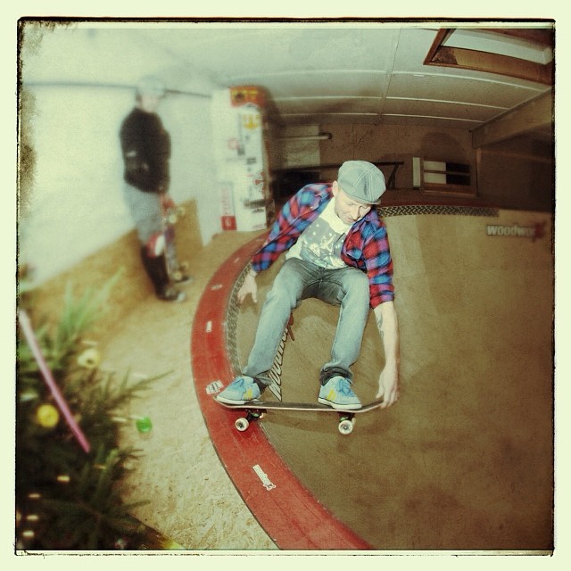 Nice Session at the Woodworx Bowl tonight - Wolf, Grind Nosegrab
