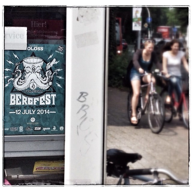 Bergfest tomorrow. Be there!
Berg Fidel skatepark - Münster