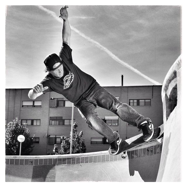 #flashbackfriday  Anders Tellen - feeble fakie, Mostoles, Spain, 2006