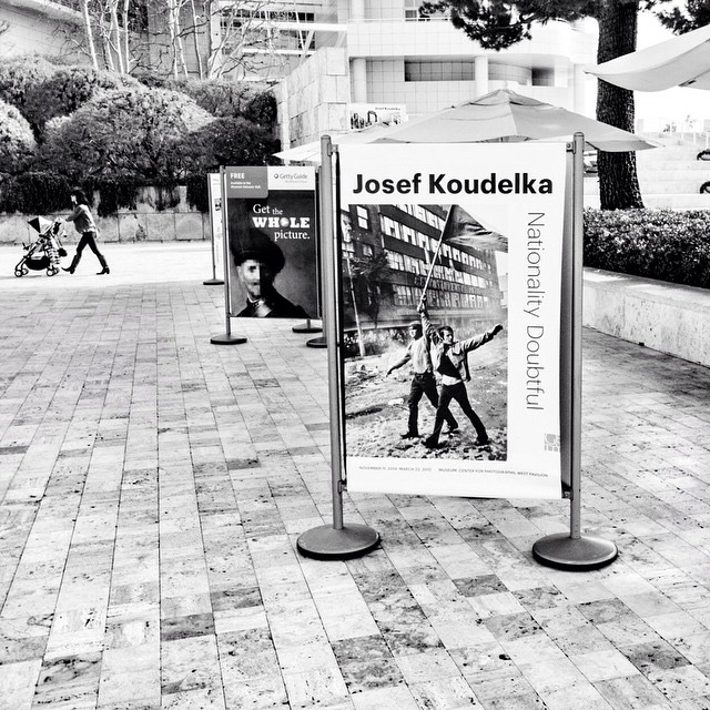 Josef Koudelka at #theGetty today