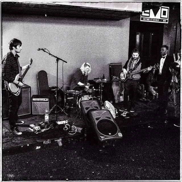 Shoshin playing outside the GroßeFreiheit36 in HH. Cool gig, Check them out if you can. #Bailgun #shoshin