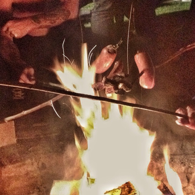 Good times in Praha with a rad BBQ - thanks @motosash #Bailgun #MysticCup #roadtrip