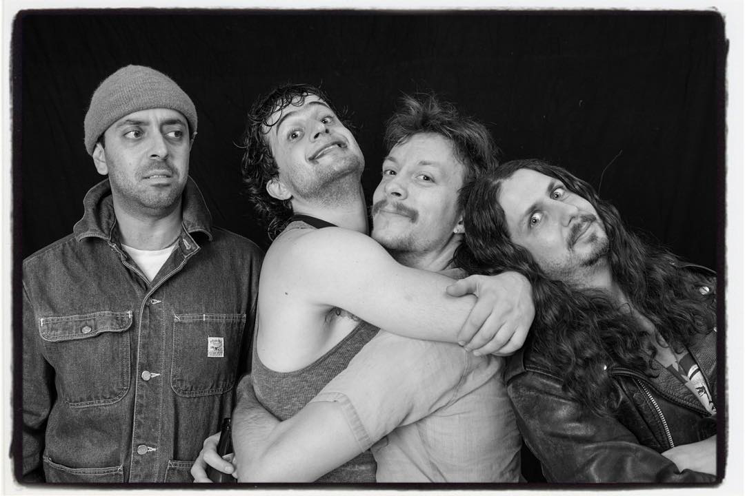 The Dirty Fences after their gig at the #Zentrale in Münster #Bailgun #Music #Rock'n'Roll #Koloss