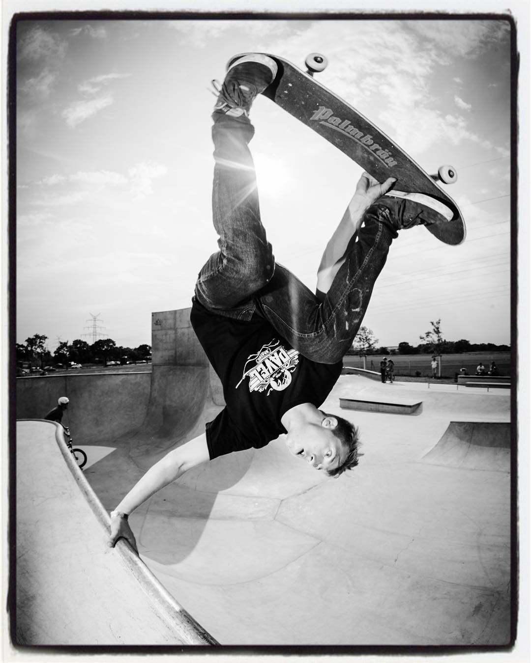 #throwbackthursday Johannes Haist, Andrecht plant, Mannheim #Bailgun #skateboarding #concrete #skatepark @joe.anus