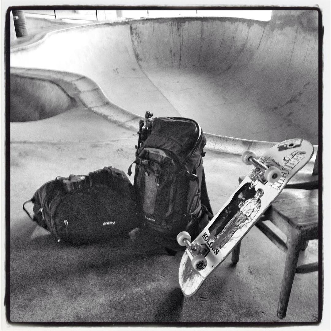 Traveling with F-Stop bags always gets the job done. Best bags for a photo/skate trip. #Bailgun #Koloss  #fstop #fstopgear #wsvt @fstopgear @koloss_skateboards