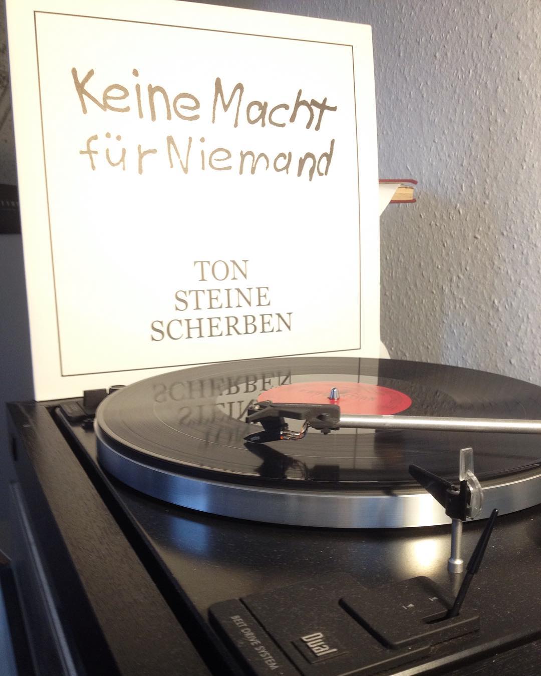 Playing now #tonsteinescherben #rioreiser #vinyl #turntable #analog #dual #bailgun